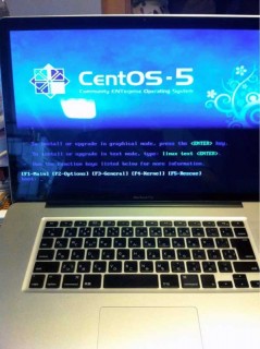 MacBook Pro + CentOS