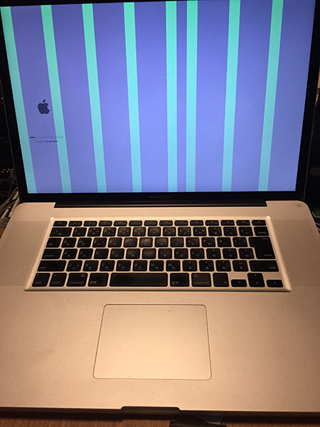 MacBook Pro 2011 Early 液晶不良