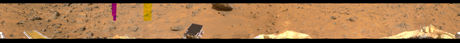 Mars Pathfinder Welcome to Mars   360-degree photomosaic