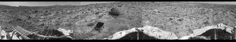 Mars Pathfinder Welcome to Mars   360-degree photomosaic